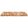 Dessus de table carré 80x80x4 cm bois massif d'acacia 