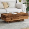 Table basse vieux bois 100x49,5x31 cm bois d'ingénierie 