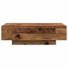 Table basse vieux bois 100x49,5x31 cm bois d'ingénierie 