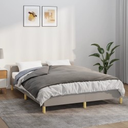 Couverture lestée avec housse Gris 122x183 cm 5 kg Tissu 