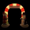 Porte voûtée gonflable de Noël avec LED 260 cm 