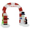 Porte voûtée gonflable de Noël avec LED 260 cm 