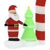 Porte voûtée gonflable de Noël avec LED 260 cm 