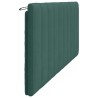 Coussin de tête de lit vert foncé 200 cm velours 