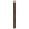 Pieds de table basse en forme de V, 2 pièces, acier naturel, 50 x (42-43,3) cm 