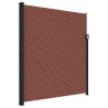 Auvent latéral rétractable marron 220x300 cm 