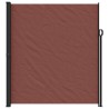 Auvent latéral rétractable marron 220x300 cm 