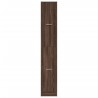 Armoire apothicaire chêne marron 30x41x174,5 cm bois ingénierie 