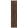Armoire apothicaire chêne marron 30x41x174,5 cm bois ingénierie 