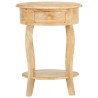 Table d'appoint 37x37x61 cm Bois de manguier massif 
