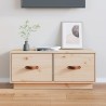 Meuble TV 80x34x35 cm Bois de pin massif 