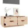 Meuble TV 80x34x35 cm Bois de pin massif 