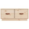 Meuble TV 80x34x35 cm Bois de pin massif 