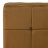 Chaise de relaxation 65x79x87 cm Marron Velours 