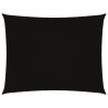 Voile de parasol tissu oxford rectangulaire 3,5x5 m noir 