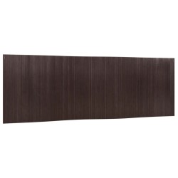 Cloison de séparation marron foncé 165x600 cm bambou 