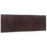 Cloison de séparation marron foncé 165x600 cm bambou 