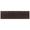 Cloison de séparation marron foncé 165x600 cm bambou 