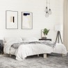 Cadre de lit sans matelas chêne sonoma 180x200 cm 