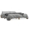 Cadre de lit sans matelas chêne sonoma 180x200 cm 