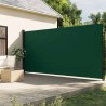 Auvent latéral rétractable vert foncé 220x300 cm 