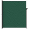 Auvent latéral rétractable vert foncé 220x300 cm 