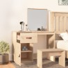 Coiffeuse 95x50x134 cm Bois de pin massif 