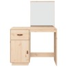Coiffeuse 95x50x134 cm Bois de pin massif 