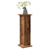 Piédestal avec rangement vieux bois bois d'ingénierie 