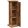 Piédestal avec rangement vieux bois bois d'ingénierie 