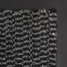 Paillassons rectangulaires 2 pcs 80 x 120 cm Anthracite 