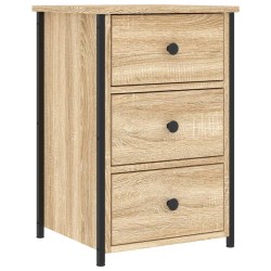 Tables de chevet 2 pcs chêne sonoma 40x36x60 cm bois ingénierie 