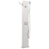 Robinet de douche de jardin 110 cm Acier inoxydable 