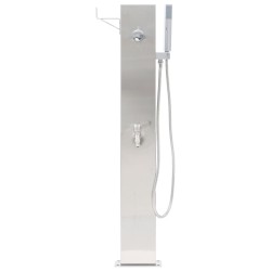 Robinet de douche de jardin 110 cm Acier inoxydable 