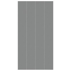 Bâche de piscine gris clair 820x420 cm géotextile polyester 