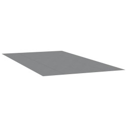 Bâche de piscine gris clair 820x420 cm géotextile polyester 