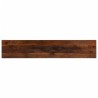 Dessus de table 180x20x2,5cm rectangulaire bois massif récupéré 