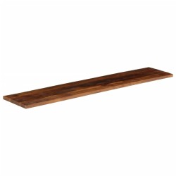 Dessus de table 180x20x2,5cm rectangulaire bois massif récupéré 