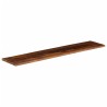 Dessus de table 180x20x2,5cm rectangulaire bois massif récupéré 