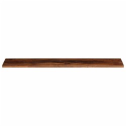 Dessus de table 180x20x2,5cm rectangulaire bois massif récupéré 