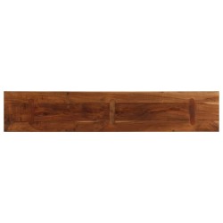 Dessus de table 180x20x2,5cm rectangulaire bois massif récupéré 