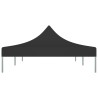 Toit de tente de réception 6x3 m Noir 270 g/m² 