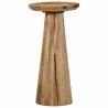 Table d'appoint Ø30x60 cm bois de manguier massif 