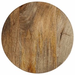 Table d'appoint Ø30x60 cm bois de manguier massif 