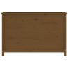 Lit surélevé de jardin brun miel 119,5x40x78 cm pin massif 
