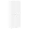 Armoire de classement blanc 60x32x153 cm bois d'ingénierie 