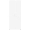 Armoire de classement blanc 60x32x153 cm bois d'ingénierie 