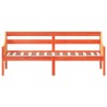 Lit de jour sans matelas cire marron 90x190 cm bois pin massif 