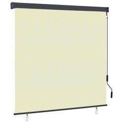 Store roulant d'extérieur 160x250 cm Crème 