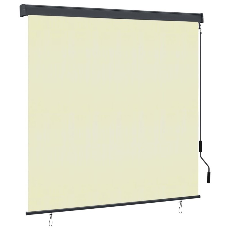 Store roulant d'extérieur 160x250 cm Crème Store roulant d'extérieur 160x250 cm Crème